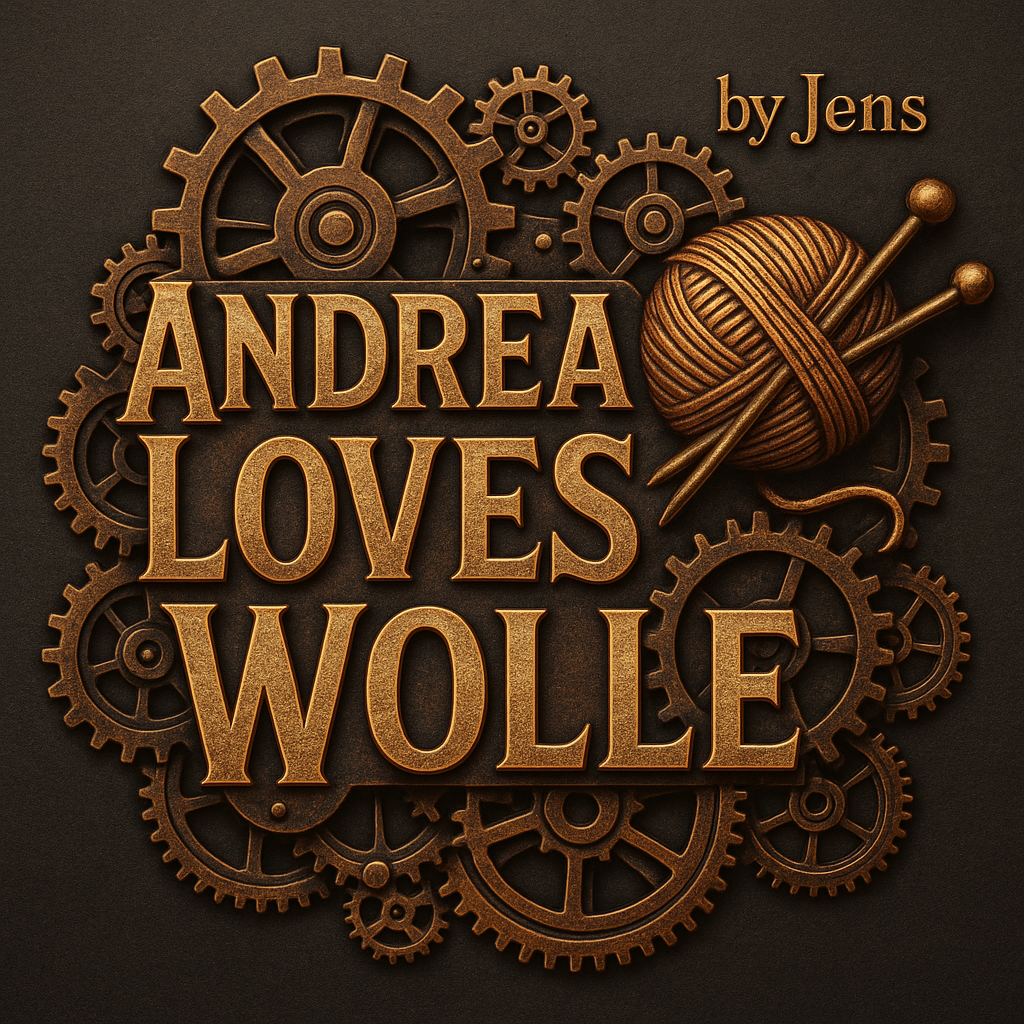 Logo Andrea loves Wolle by Jens
