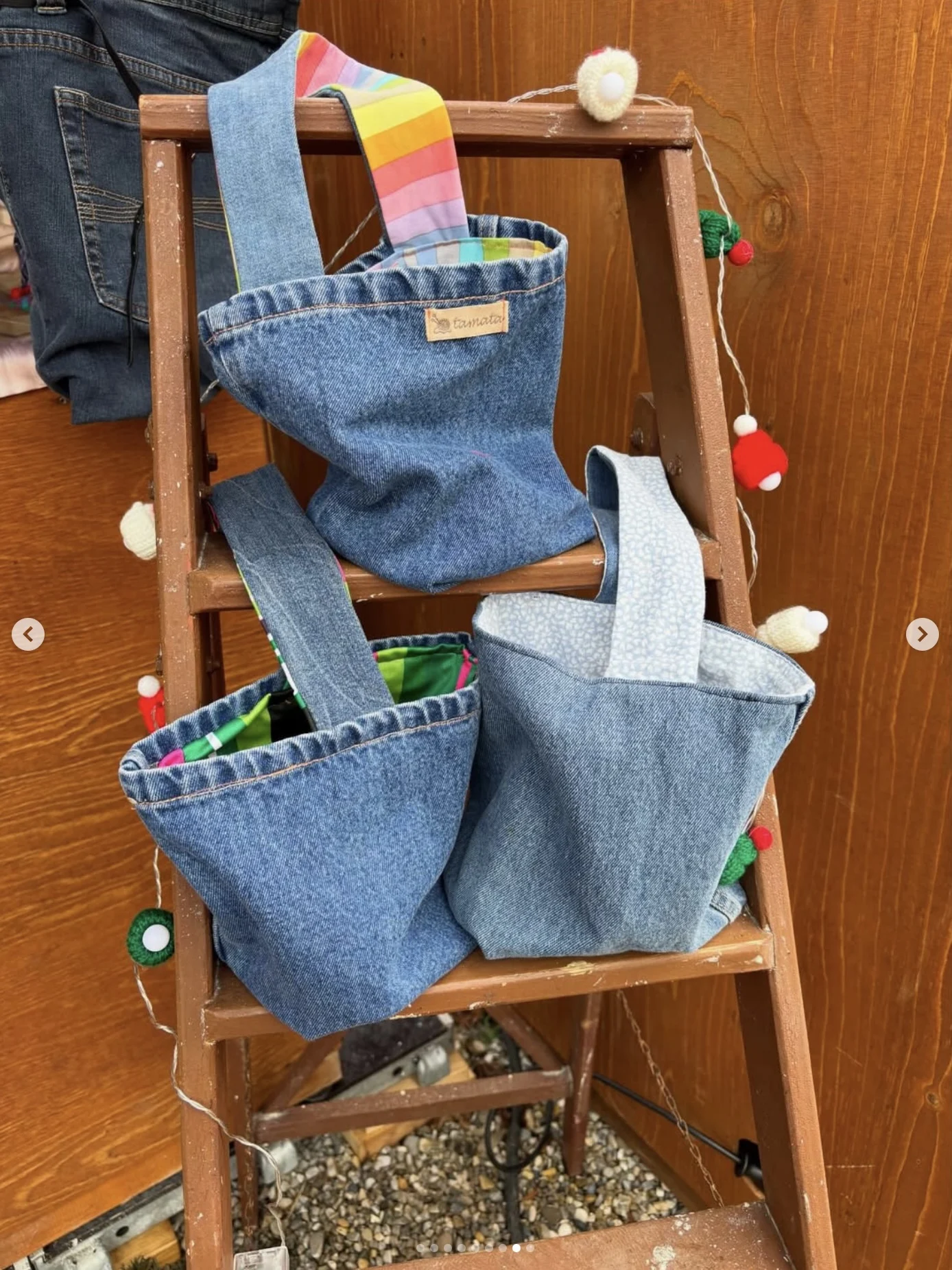Tamatas Upcycling - Taschen aus Jeans