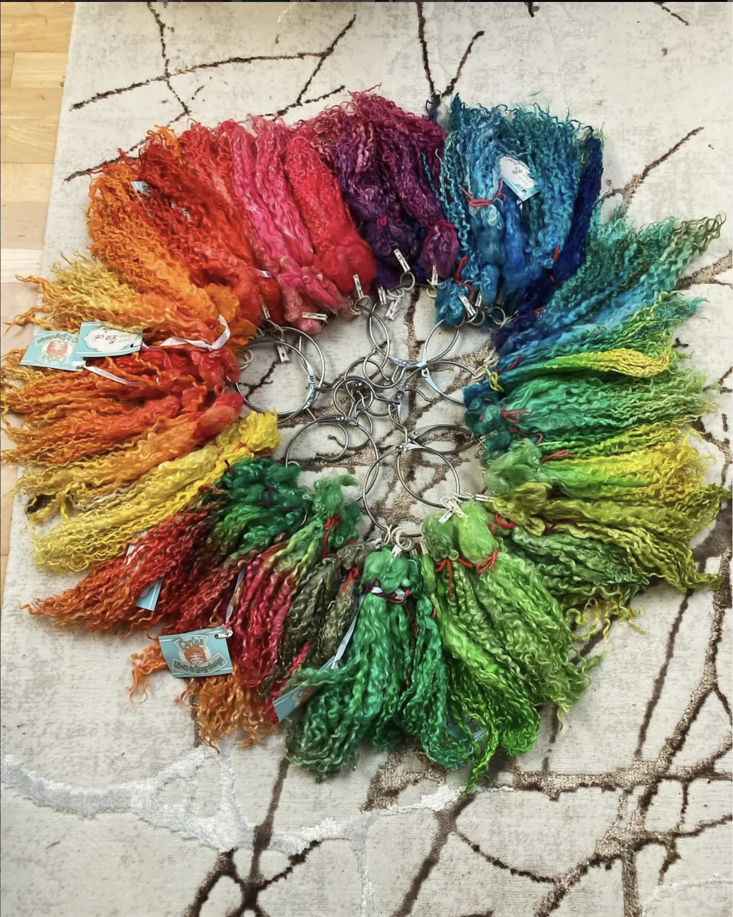 Wolllocken von Curlys