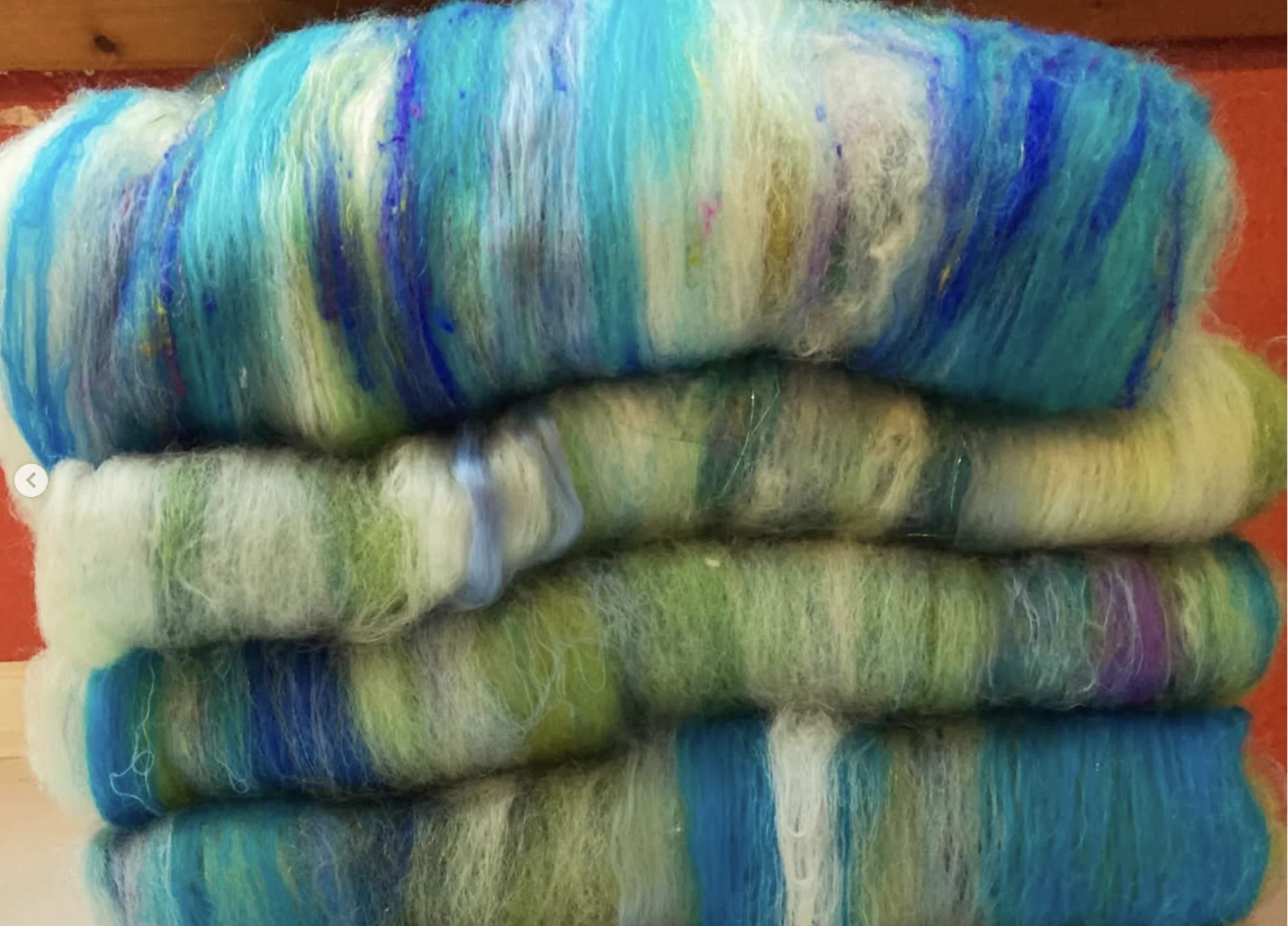 Batts - Spinnfasern von Curlys