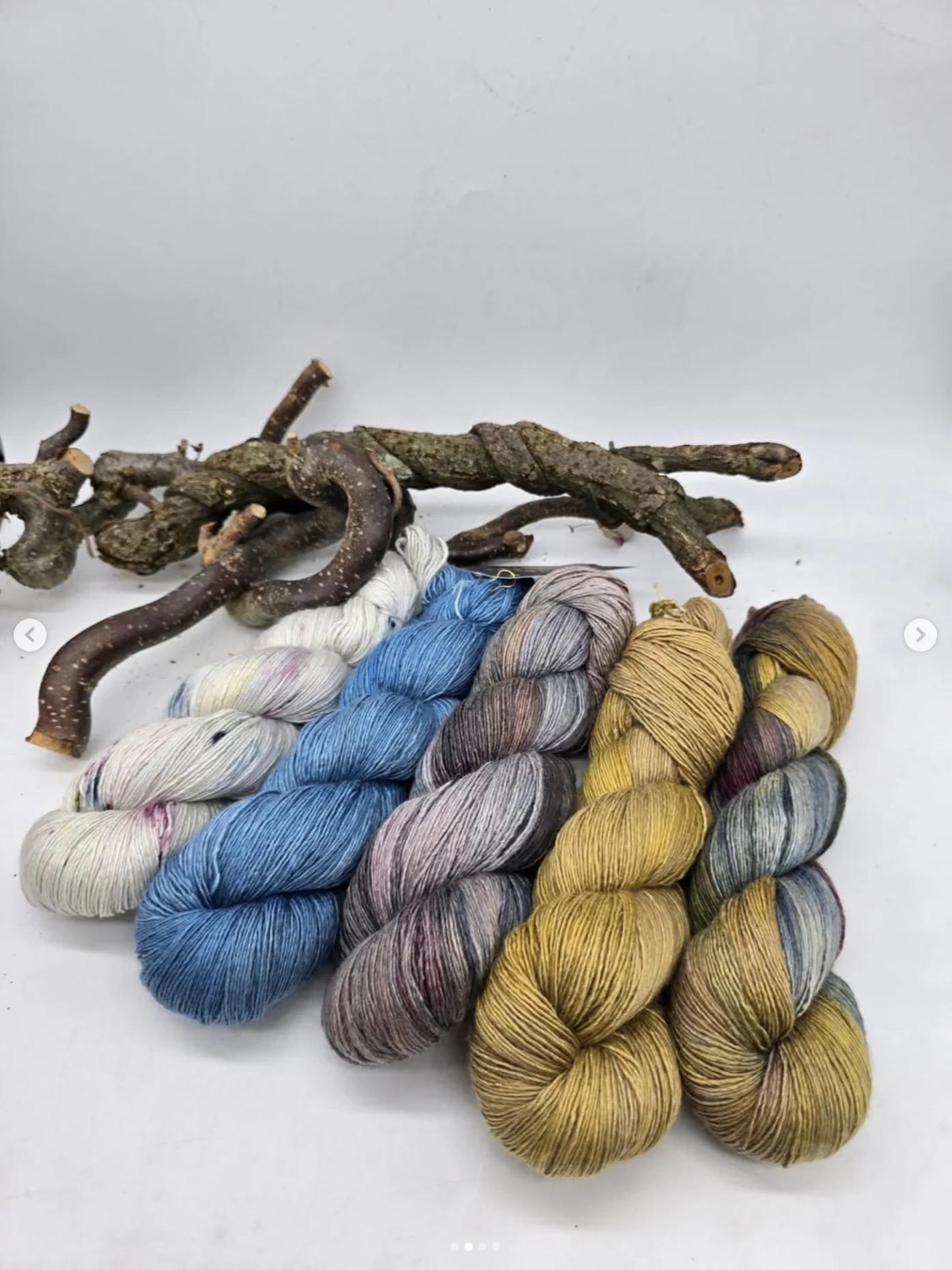 Woolart - Gedeckte Farben auf Wolle